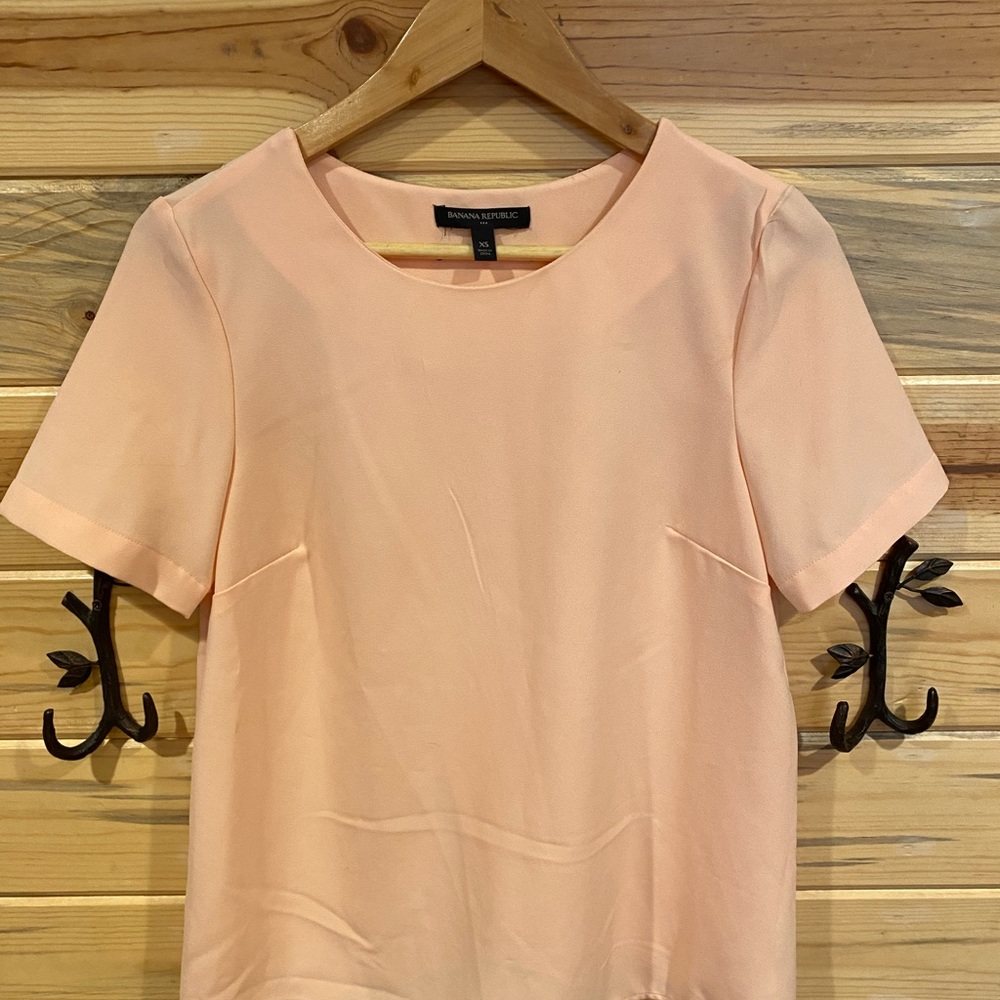 Banana Republic Peach Blouse